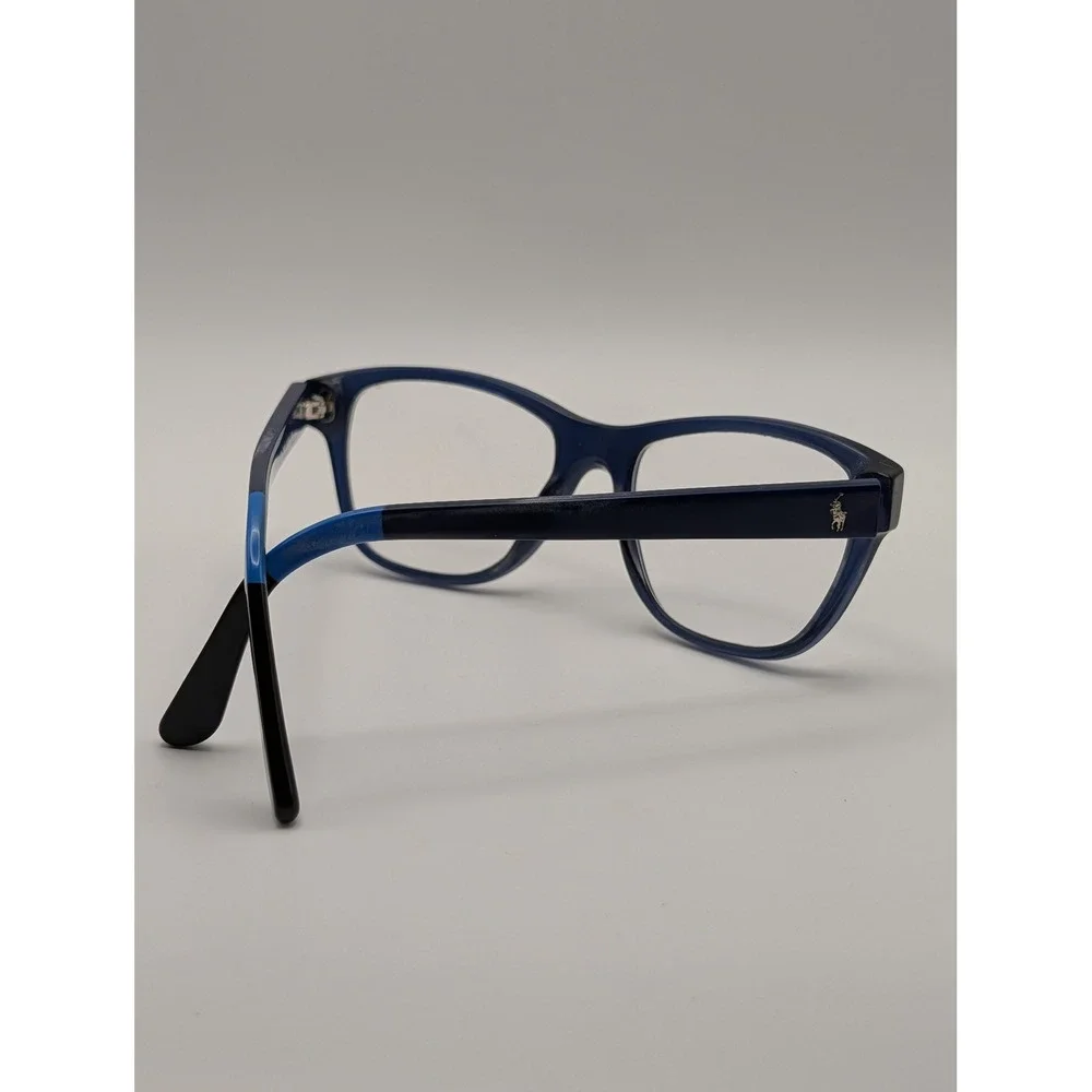 Ralph Lauren PH2148 Eyeglasses Frames Only Navy Blue Cat Eye Polo Pony 51mm